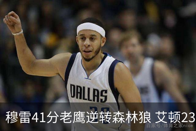 穆雷41分老鹰逆转森林狼 艾顿23板开拓者首胜